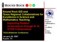 Texas Regional Collaboratives for Excellence in Science Teaching PowerPoint PPT Presentation