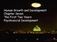 Human Growth and Development Chapter Seven The First Two Years: Psychosocial Development PowerPoint PPT Presentation