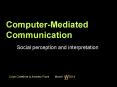 Computer-Mediated Communication PowerPoint PPT Presentation