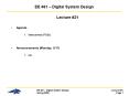 EE 461 Digital System Design PowerPoint PPT Presentation