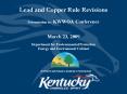 Lead and Copper Rule Revisions PowerPoint PPT Presentation