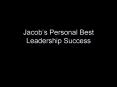 Jacobs Personal Best Leadership Success PowerPoint PPT Presentation