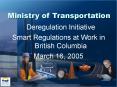 Ministry of Transportation PowerPoint PPT Presentation