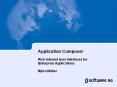 Application Composer PowerPoint PPT Presentation