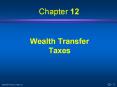 Wealth Transfer Taxes PowerPoint PPT Presentation