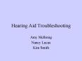 Hearing Aid Troubleshooting PowerPoint PPT Presentation