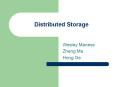 Distributed%20Storage PowerPoint PPT Presentation