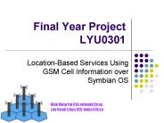 Final Year Project LYU0301