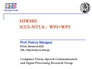 Computer Vision, Speech Communication