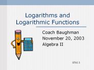 Logarithms%20and%20Logarithmic%20Functions