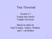 Tree Traversal