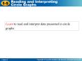 Learn to read and interpret data presented in circle graphs' PowerPoint PPT Presentation