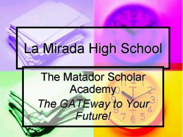 La Mirada High School