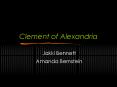 Clement of Alexandria PowerPoint PPT Presentation
