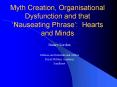 Myth Creation, Organisational Dysfunction and that Nauseating Phrase: Hearts and Minds PowerPoint PPT Presentation
