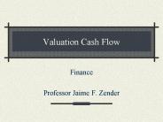 Valuation Cash Flow