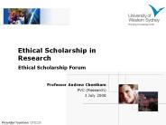 Professor Andrew Cheetham