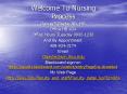 Welcome To Nursing Process PowerPoint PPT Presentation