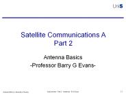 Satellite Communications A Part 2
