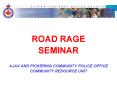 ROAD RAGE PowerPoint PPT Presentation
