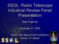 SSOL: Radio Telescope Industrial Review Panel Presentation PowerPoint PPT Presentation