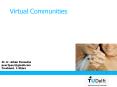 Virtual Communities PowerPoint PPT Presentation