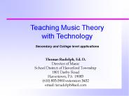 Thomas Rudolph, Ed. D.