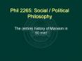 Phil 2265: Social / Political Philosophy PowerPoint PPT Presentation