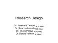 Research Design PowerPoint PPT Presentation