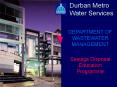 Durban Metro Water Services PowerPoint PPT Presentation