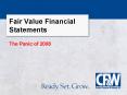 Fair Value Financial Statements PowerPoint PPT Presentation