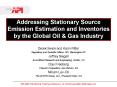 Addressing Stationary Source Emission Estimation and Inventories by the Global Oil PowerPoint PPT Presentation