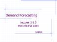 Demand Forecasting PowerPoint PPT Presentation