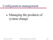 Configuration management