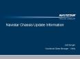 Navistar Chassis Update Information PowerPoint PPT Presentation