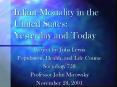 Infant Mortality in the United States: Yesterday and Today PowerPoint PPT Presentation
