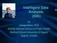 Intelligent Data Analysis (IDA)