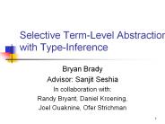 Selective Term-Level Abstraction with Type-Inference
