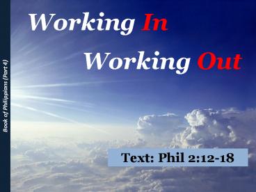 Book of Philippians Part 4