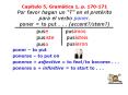 Captulo 5, Gramtica 1, p' 170171 Por favor hagan un T en el pretrito para el verbo poner' poner to p PowerPoint PPT Presentation