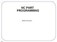 NC PART PROGRAMMING PowerPoint PPT Presentation