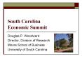 South Carolina Economic Summit PowerPoint PPT Presentation
