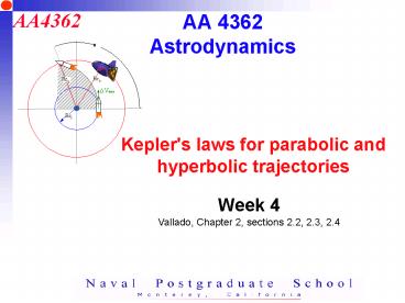 AA 4362 Astrodynamics