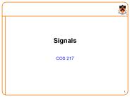 Signals