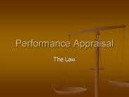 Performance Appraisal
