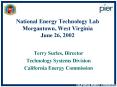 National Energy Technology Lab Morgantown, West Virginia June 26, 2002 PowerPoint PPT Presentation