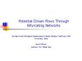 Potential Driven Flows Through Bifurcating Networks PowerPoint PPT Presentation