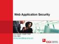 Web Application Security PowerPoint PPT Presentation
