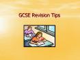 GCSE Revision Tips PowerPoint PPT Presentation
