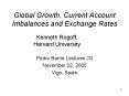 Global Growth, Current Account Imbalances and Exchange Rates PowerPoint PPT Presentation